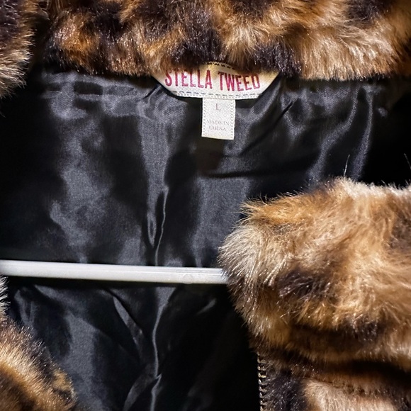 Leopard faux fur jacket - Picture 6 of 10